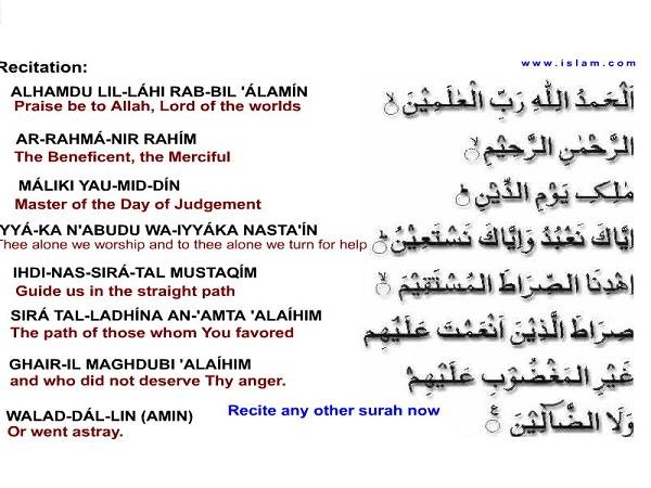 Surah Fateha | Pray Namaz | Pray Salah 
